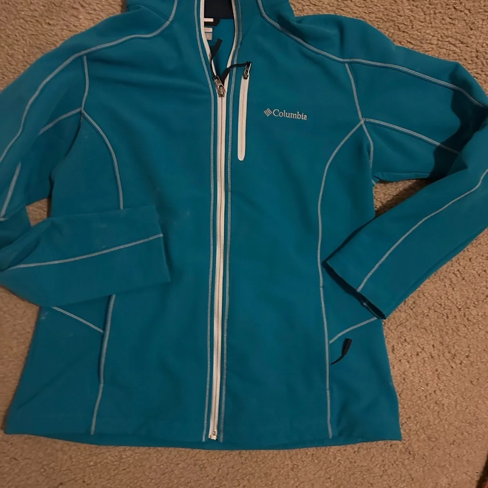 Columbia Women's Teal Ski Jacket size L - Picture 1 of 3